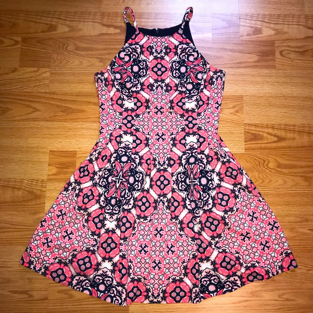 Beautiful coral color dress